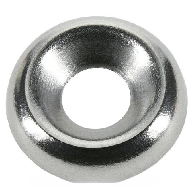 Cup Washer    8 x 19.8 x 3.2 mm  -  Stainless 303-304 - 18-8 - A2 - MBA  (Pack of 1)