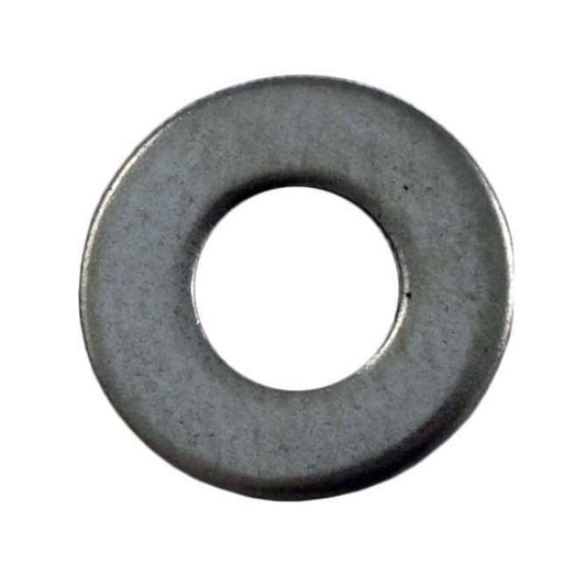 Rondelle Plate 6,35 x 15,9 x 2 mm - Acier au Carbone Plaqué Zinc - Haute Résistance - MBA (Paquet de 70)