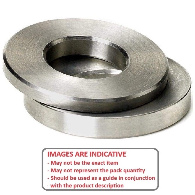 Self Aligning Washer   19.05 x 19.844 x 41.28 mm  - Set Stainless - MBA  (Pack of 1)