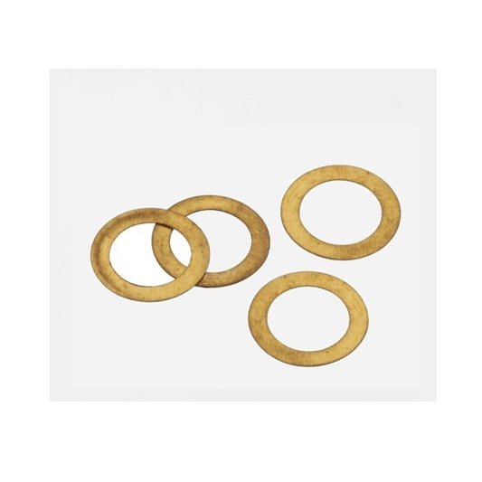 Shim Washer   15.875 x 25.4 x 0.127 mm Brass - MBA  (Pack of 10)