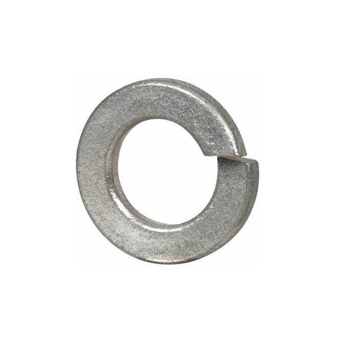 Lock Washer   25.4 x 41.2 x 6.4 mm  - Split Mild Steel Zinc Plated - MBA  (Pack of 50)