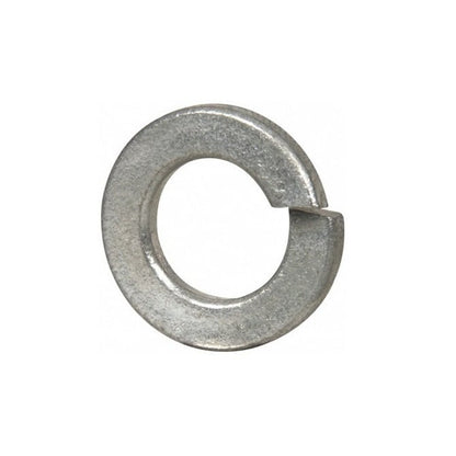 Lock Washer    4 x 7.6 x 0.90 mm  - Split Mild Steel Zinc Plated - MBA  (Pack of 100)