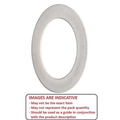 Shim Washer   95 x 115 x 1.5 mm Stainless 304 Grade - MBA  (Pack of 250)