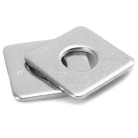 Square Washer   15.875 x 50.8 x 6.35 mm  -  Carbon Spring Steel - MBA  (Pack of 1)