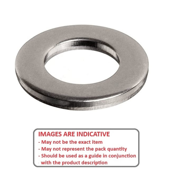 Heavy Duty Washer   15.875 x 34.93 x 4.76 mm  - Flat Machined Stainless 303-304 - 18-8 - A2 - Machined - MBA  (Pack of 1)