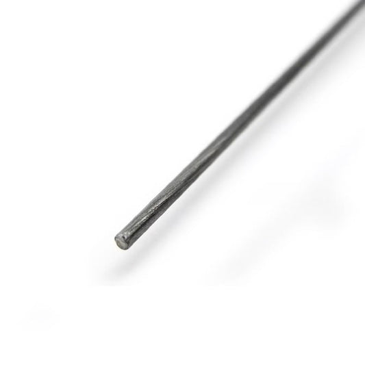 Filo di acciaio 3 mm x 1 metro - Acciaio per molle di lunghezza corta - MBA (1 lunghezza)
